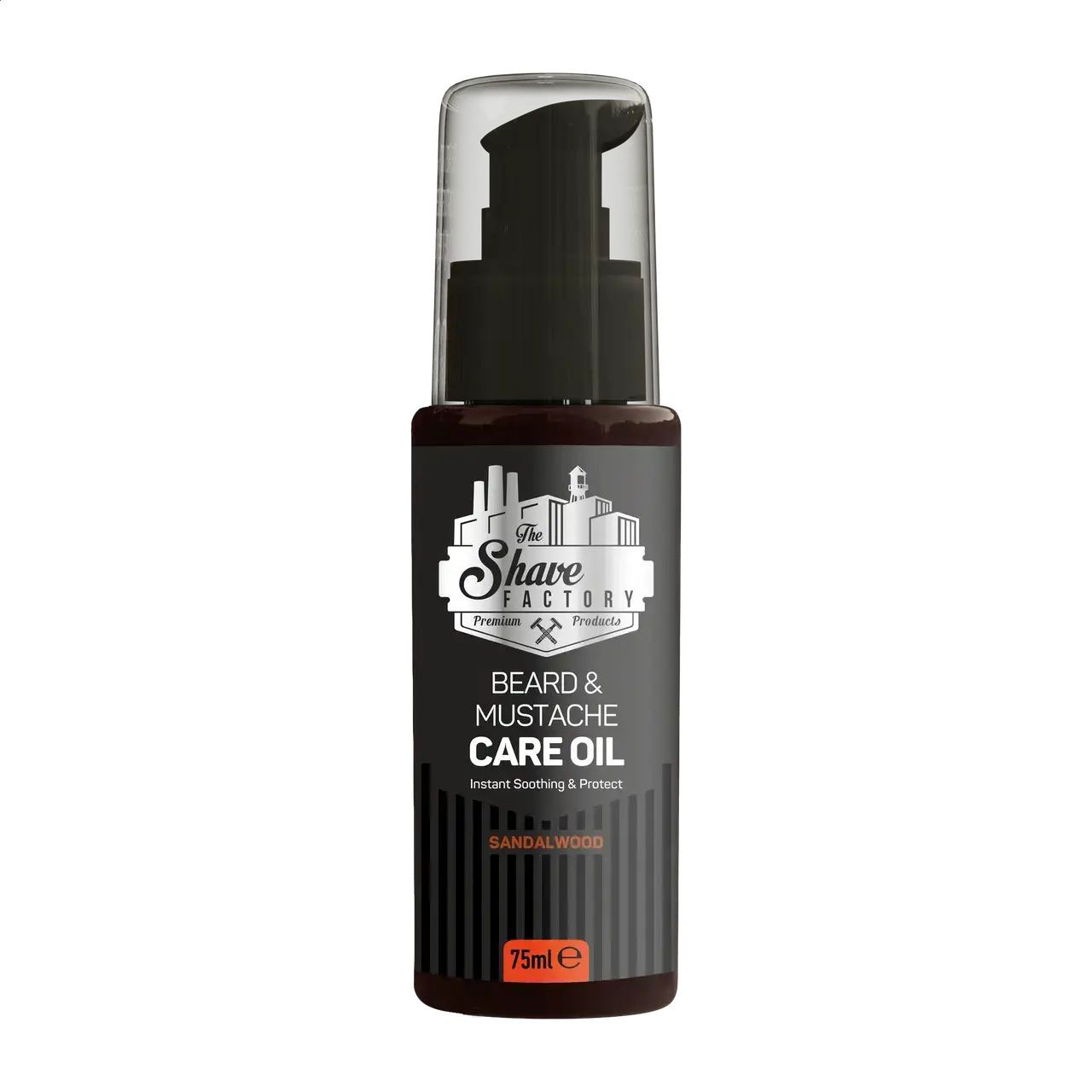 Уцінка! Чоловіча олія для бороди та вусів The Shave Factory Beard &amp; Mustache Care Oil Sandalwood, 75 мл
